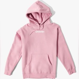 Glossier: Original Pink Hoodie